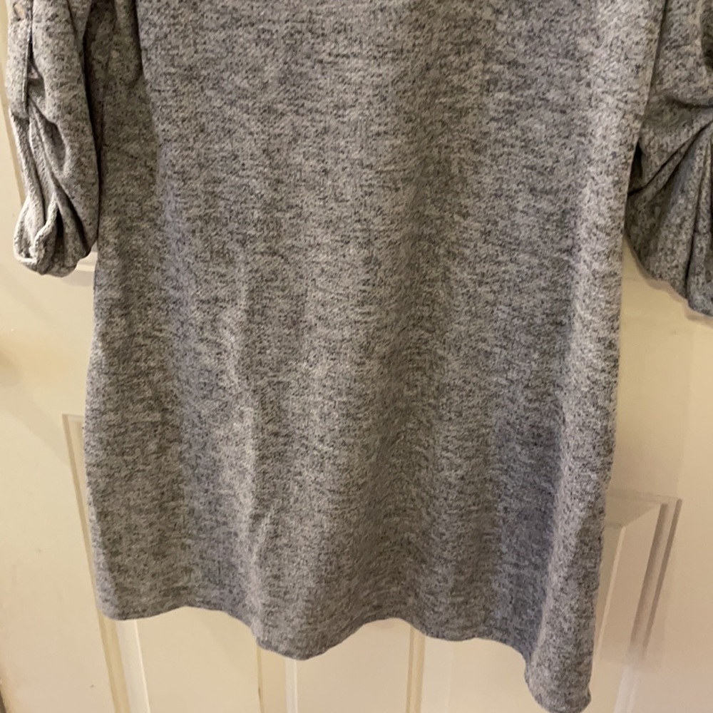 Max Edition Gray Cotton Dress w/ Pockets! - Picture 9 of 10